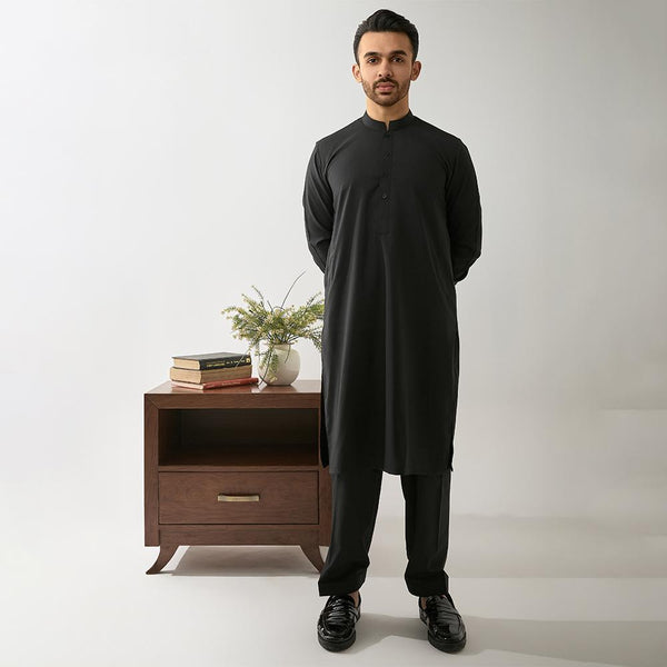 Classic Black Shalwar Kameez