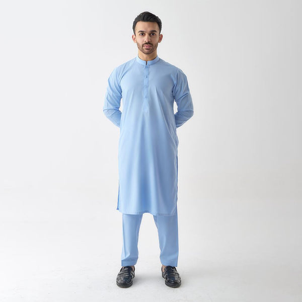 Sky Blue Shalwar Kameez