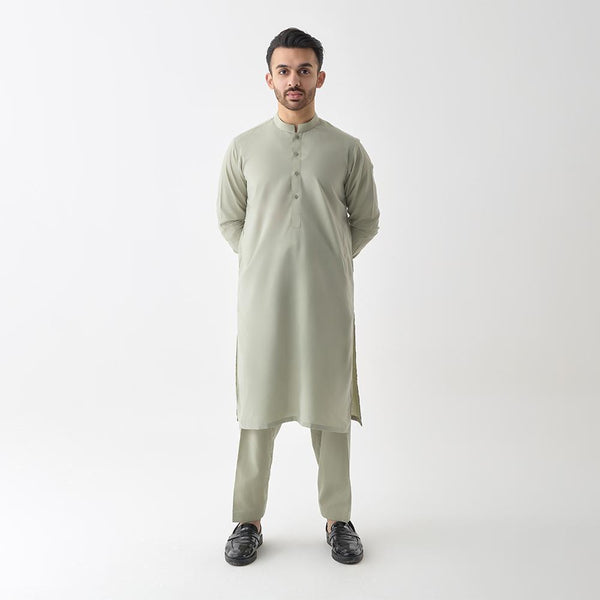 Sage Green Shalwar Kameez Set